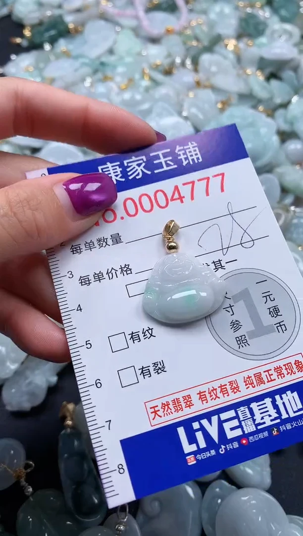 颈饰未镶嵌翡翠4777
