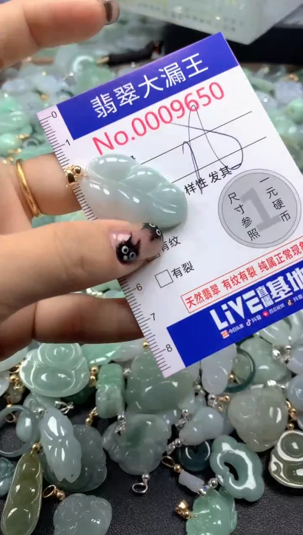 颈饰未镶嵌翡翠9650