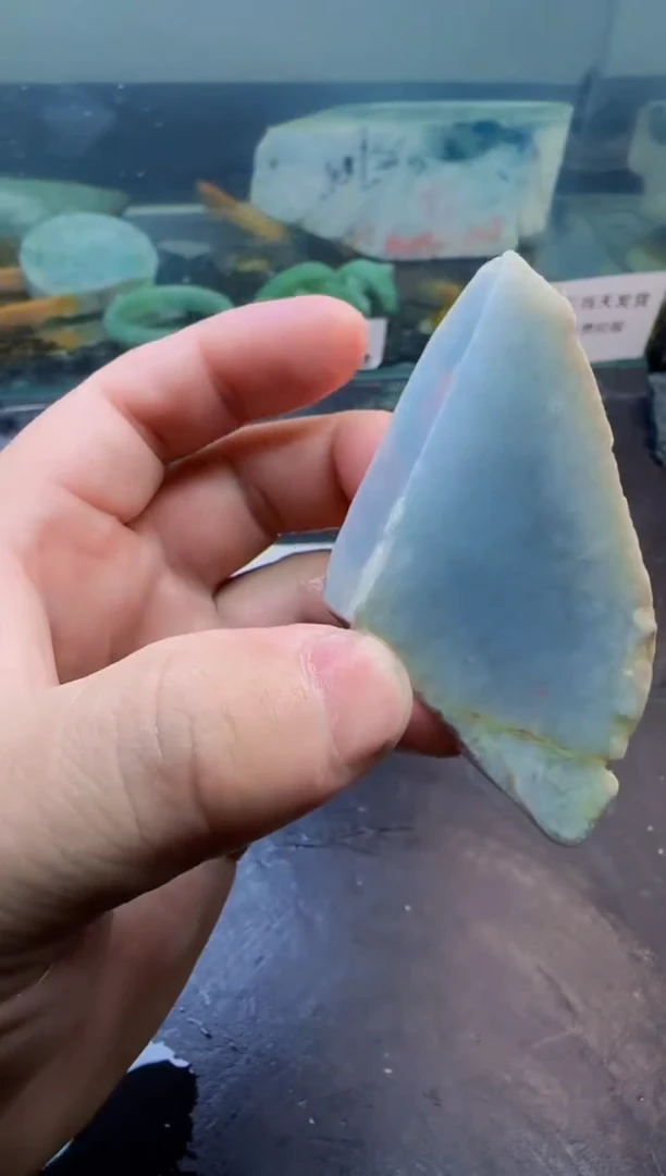翡翠未镶嵌颈饰天然翡翠087
