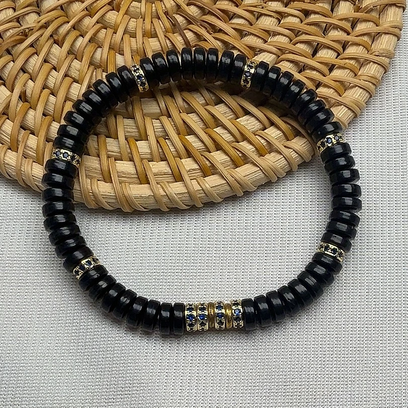 【黑神话】轻奢文玩百搭精工黑金椰蒂小药片