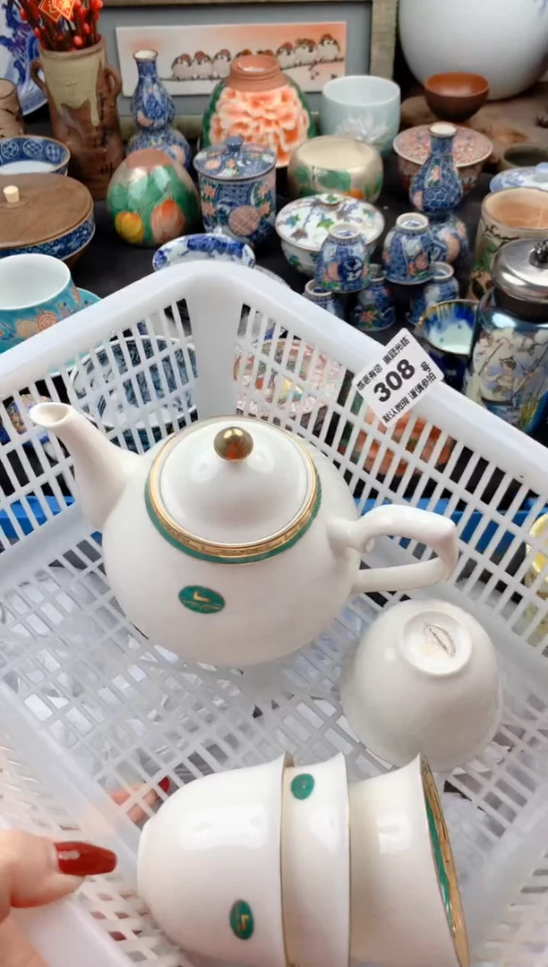 【闪购商品】瓷片308号九姑娘工艺品瓷器