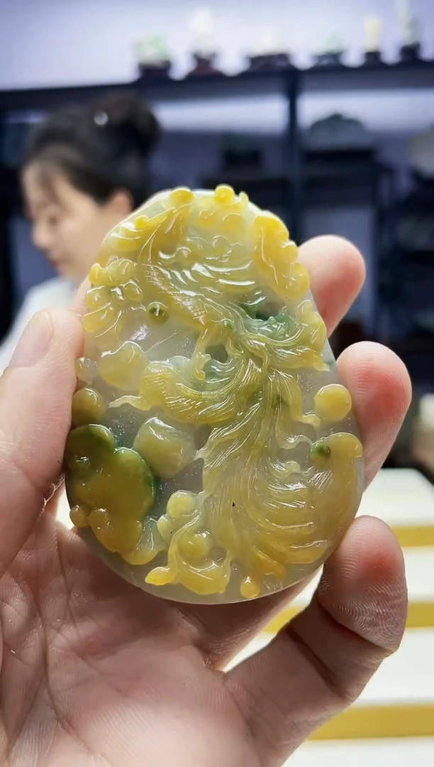 定制翡翠未镶嵌毛货07130077
