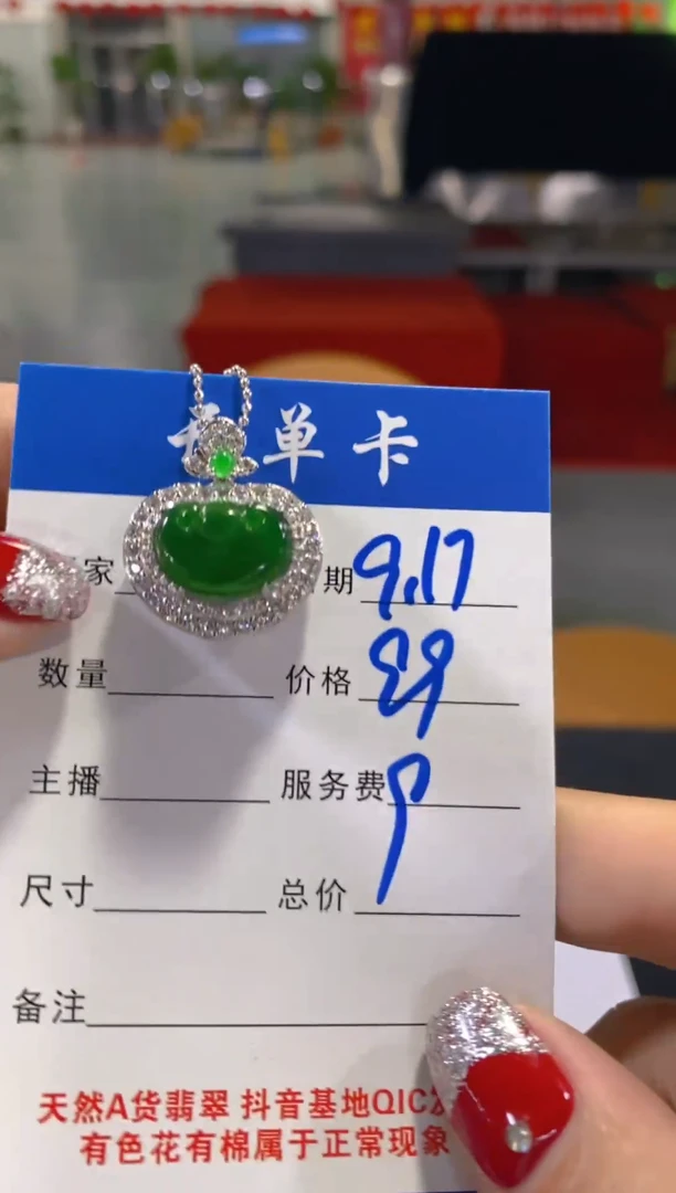 颈饰未镶嵌翡翠天然A货翡翠 假一罚四（多样性发1件）0164137917
