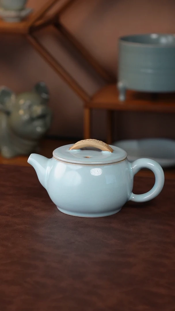 壶隐原产地原矿原釉非遗传承 单壶简包发货