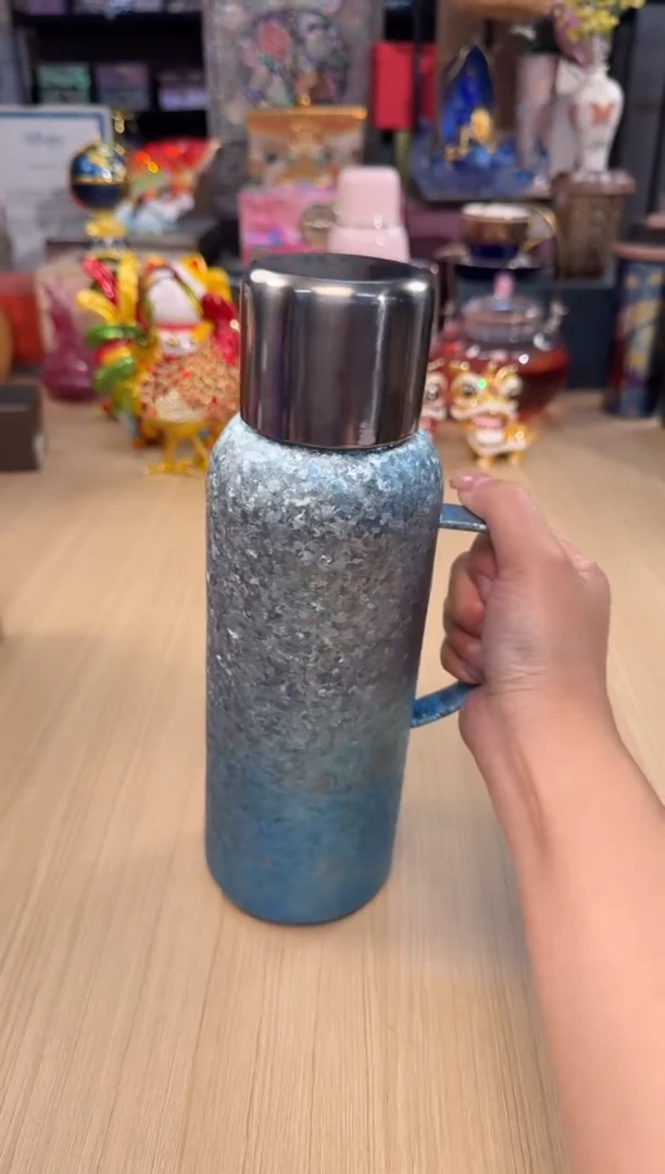 .64大璐纯钛闷茶壶-渐变蓝