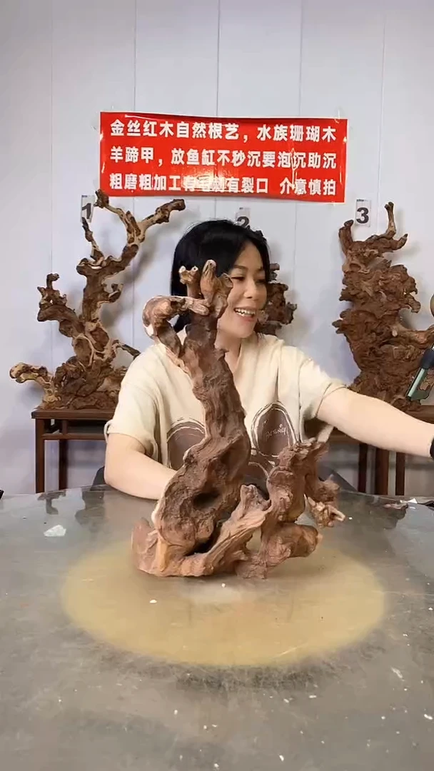 香榧木一****z金丝红木   羊蹄甲