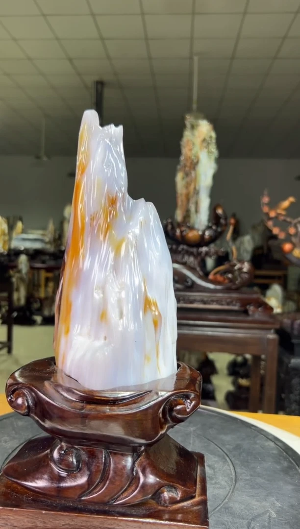未镶嵌珠宝奇石硅化玉3