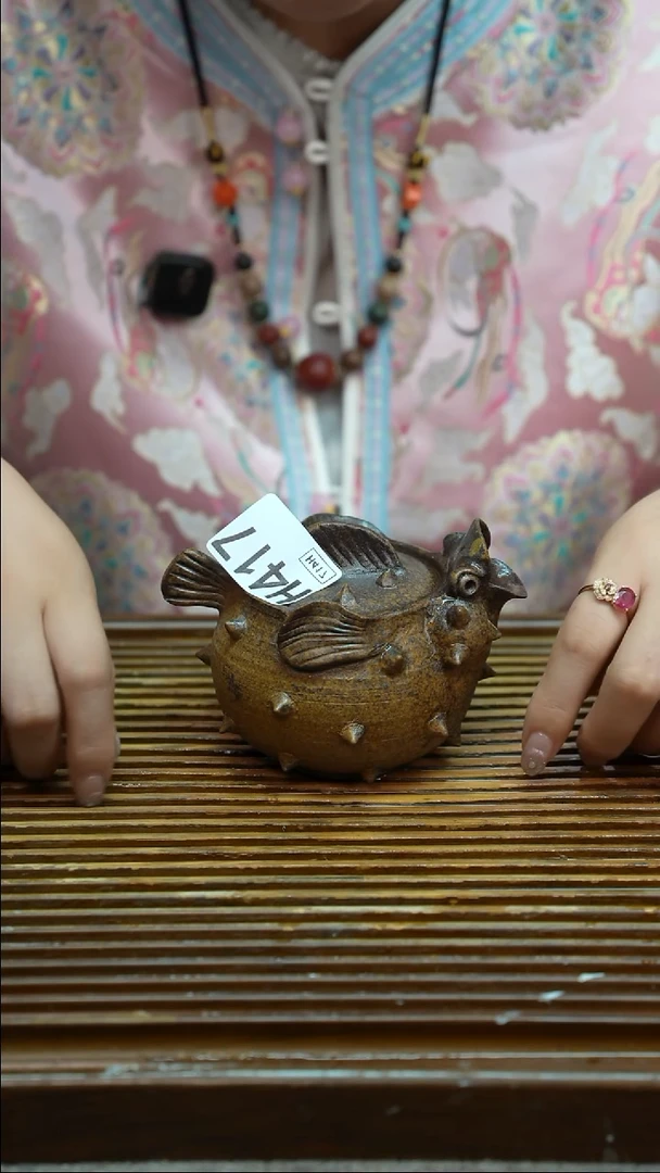 粗陶手工手做茶具