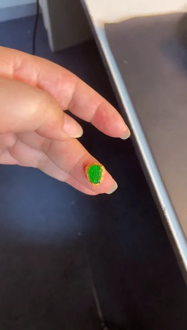 吊坠(不含链)银S925镶嵌翡翠1