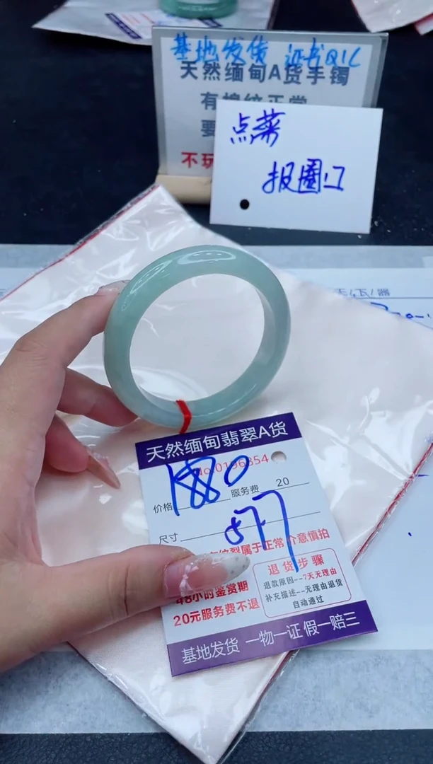未镶嵌手镯翡翠1880