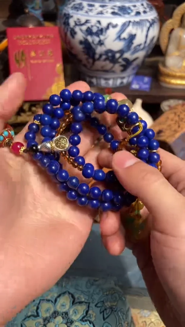 【闪购商品】青金石颈饰合金上上上上专属链接191