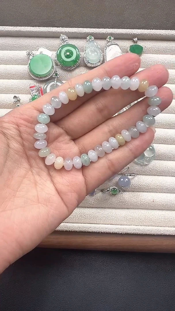 手串翡翠未镶嵌缅甸珠宝严选ZZC