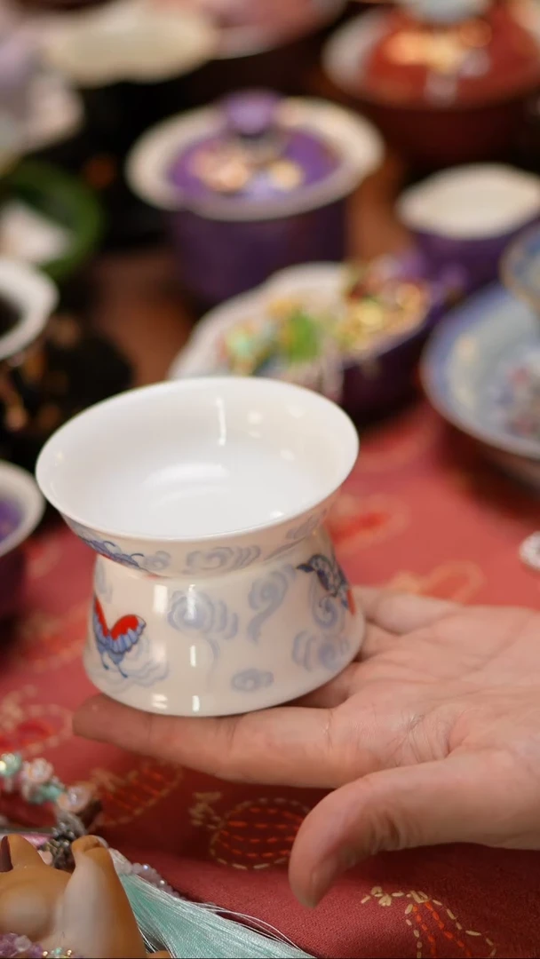 【闪购商品】摆件蝴蝶茶漏*蝴蝶茶漏