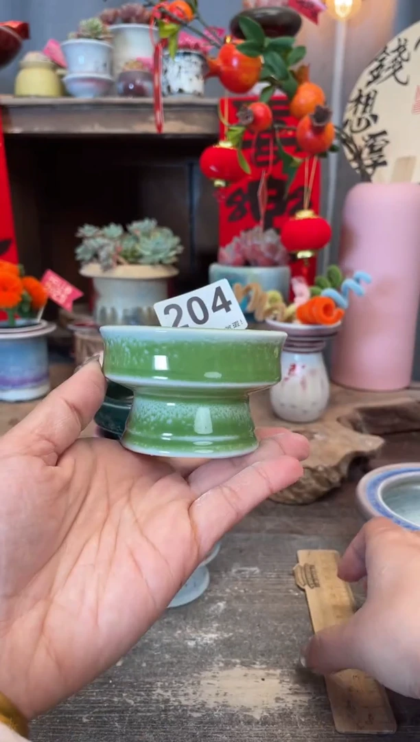 【闪购商品】摆件204知木小芳花盆编号