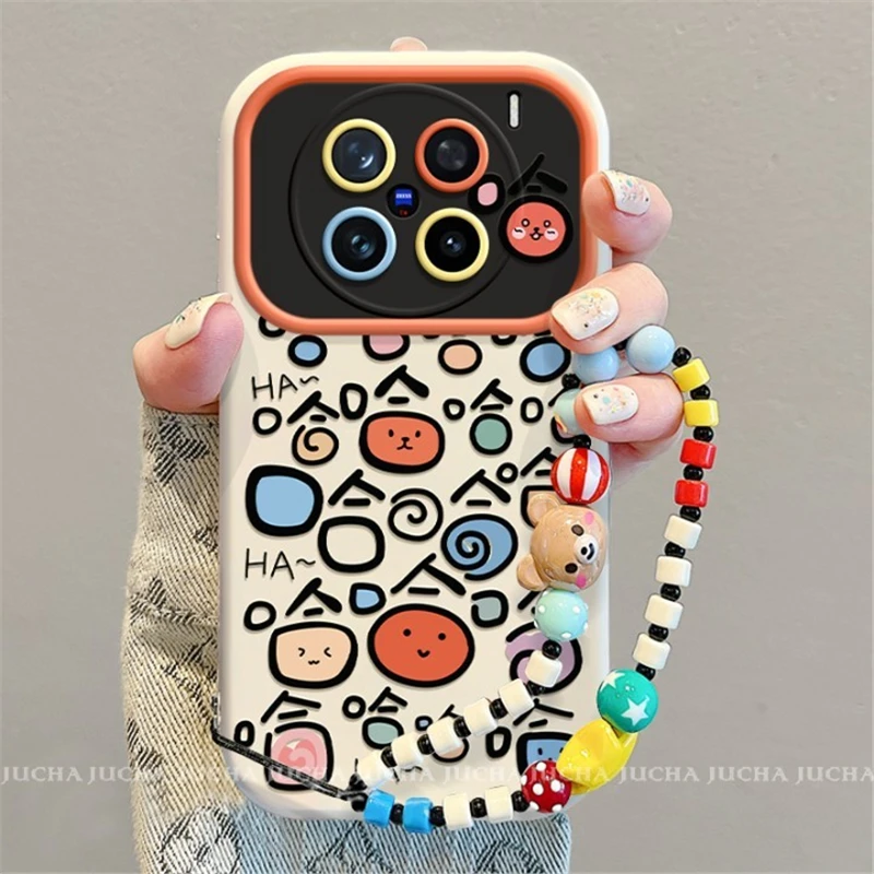 适用表情哈哈哈vivox300pro手机壳高颜值颜控VIVOx300超火爆款300