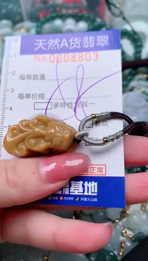 【闪购商品】翡翠颈饰未镶嵌00008803