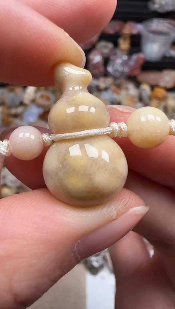 【闪购商品】硅化珊瑚（珊瑚玉）颈饰未镶嵌117