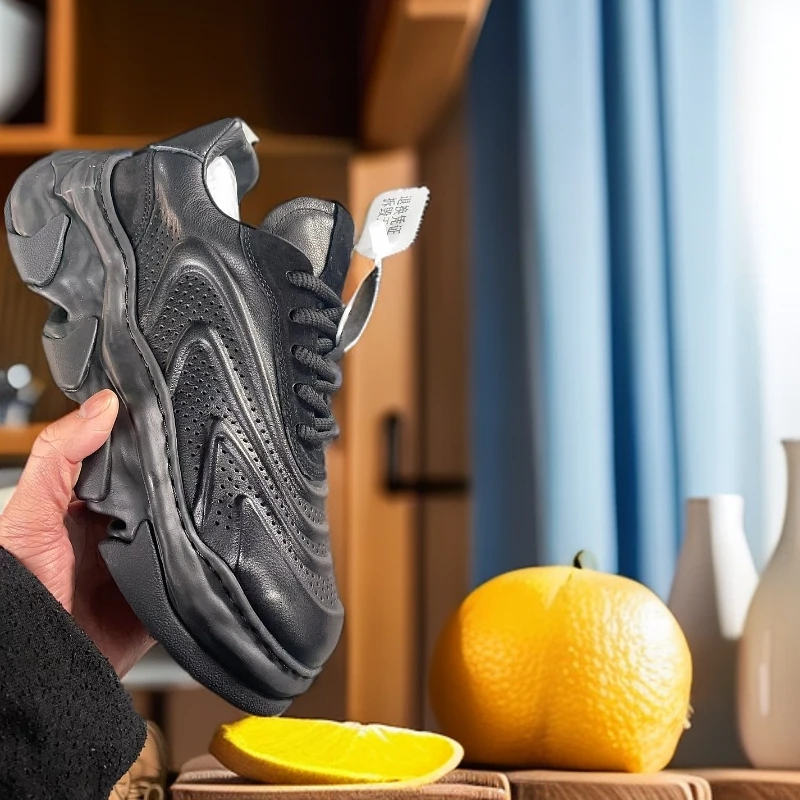 2025新款男士皮鞋低帮83603头层牛皮