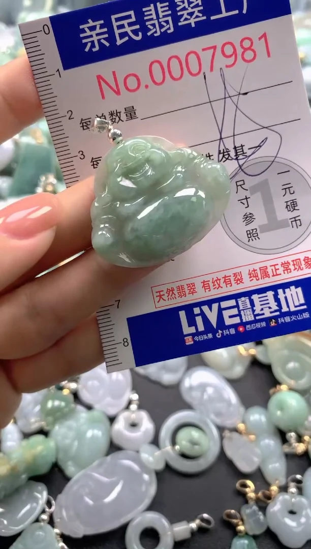 颈饰未镶嵌翡翠7981