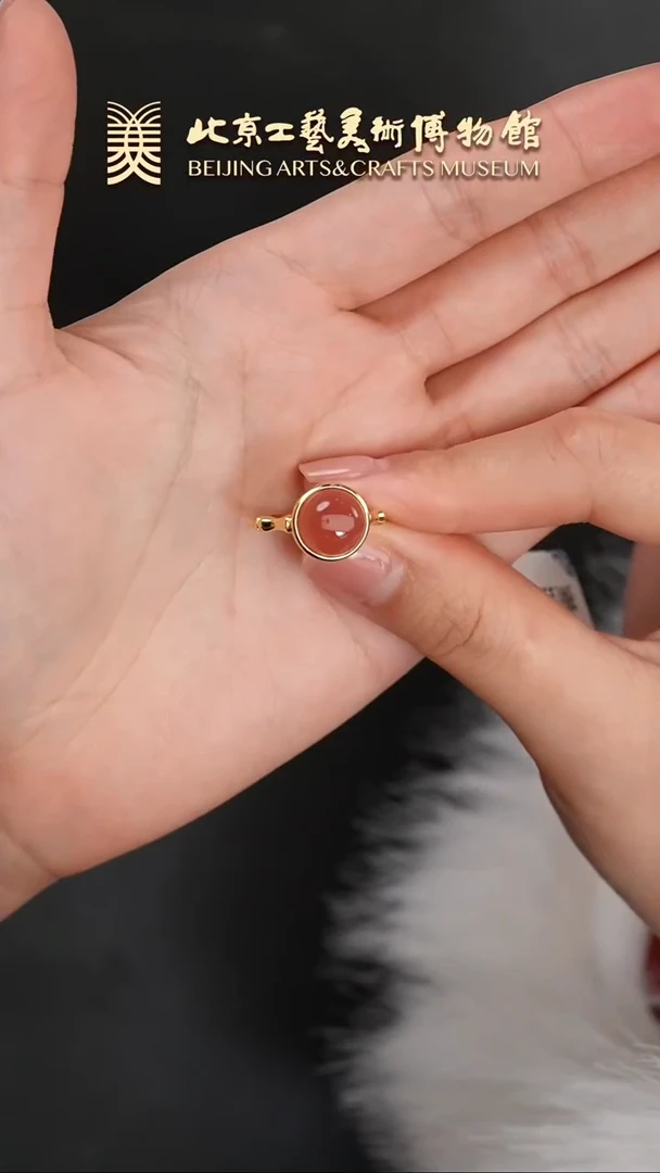 【闪购商品】南红玛瑙戒指银S925镶嵌B0112GMD010（多样性发货）戒指