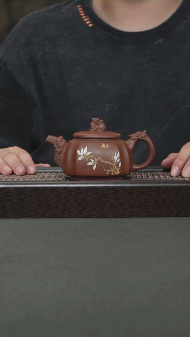 茶壶紫砂宜兴紫砂280cc0916