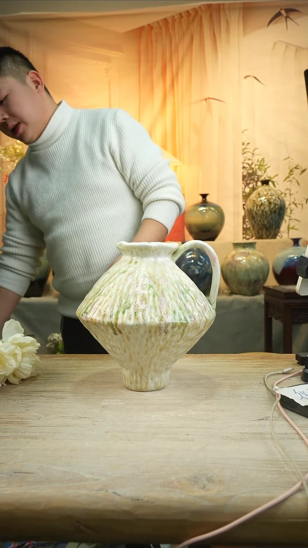 高26口10陶瓷花瓶花器