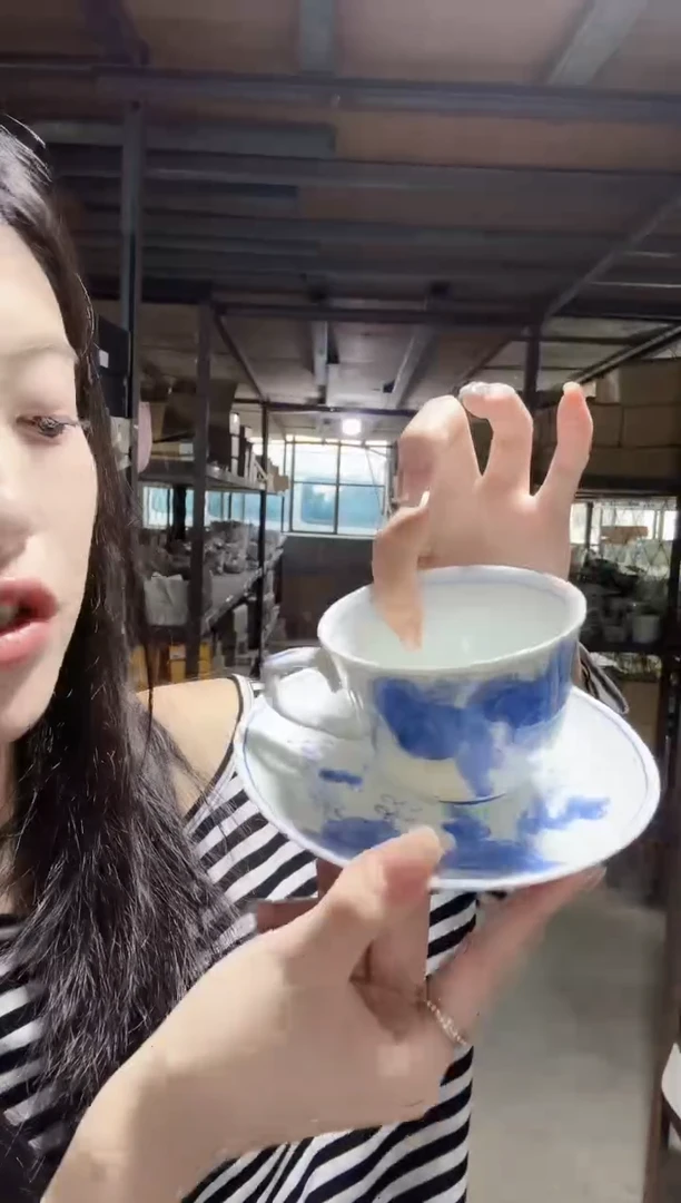 陶瓷有田烧一杯一碟
