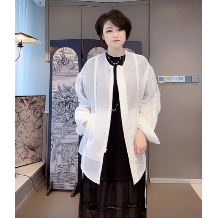 【U.M】亚麻防晒高级感风衣外套