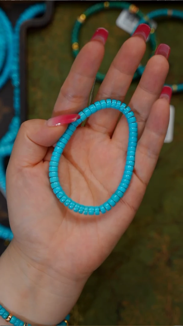 未镶嵌绿松石珠宝奇石B010E