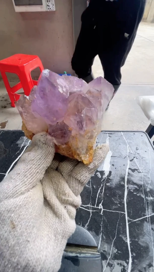 【闪购商品】紫晶原石未镶嵌天然紫水晶原石摆件