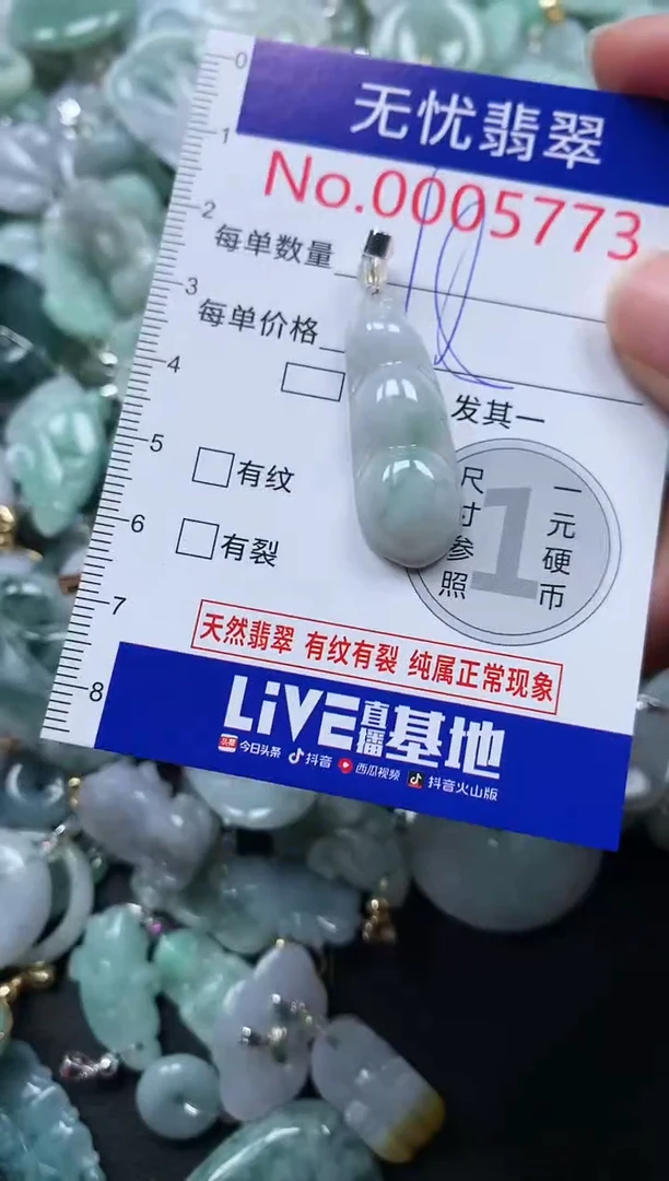 颈饰未镶嵌翡翠5773