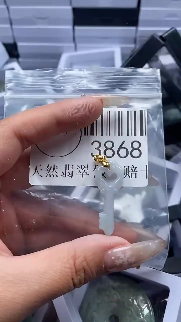 颈饰未镶嵌翡翠3868