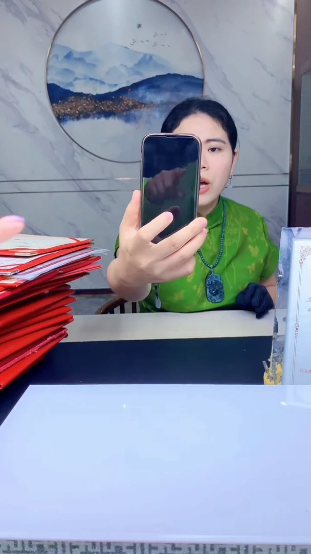 定制翡翠未镶嵌1034jj-毛货挂件