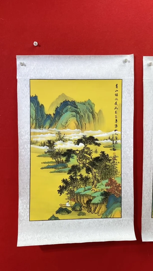 国画国画NYQ杰牛云勤老师作品