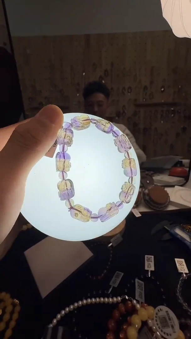 未镶嵌手链水晶村0348