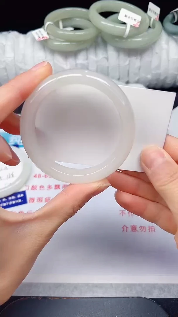 未镶嵌手镯石英质玉216-52/53