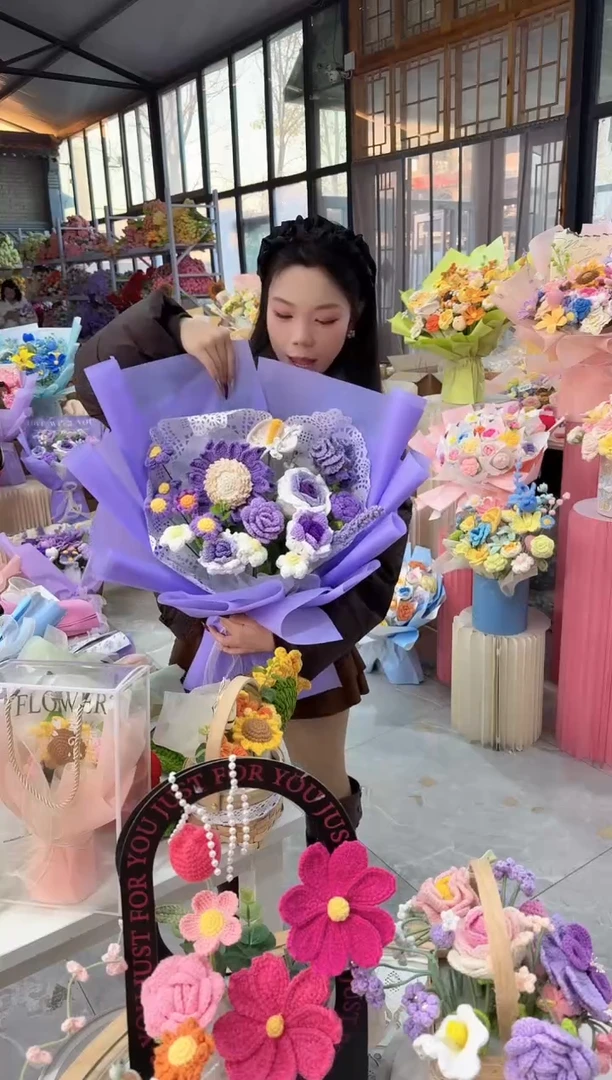 非遗手工花束，孤品清仓！！