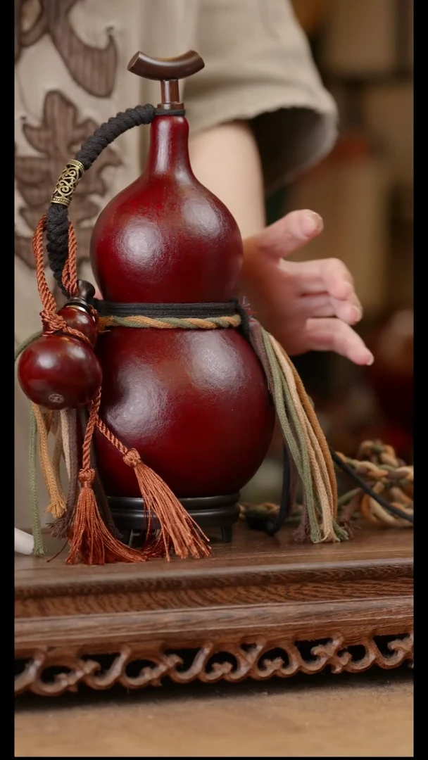 81号精品天然大漆酒葫芦一物一拍~