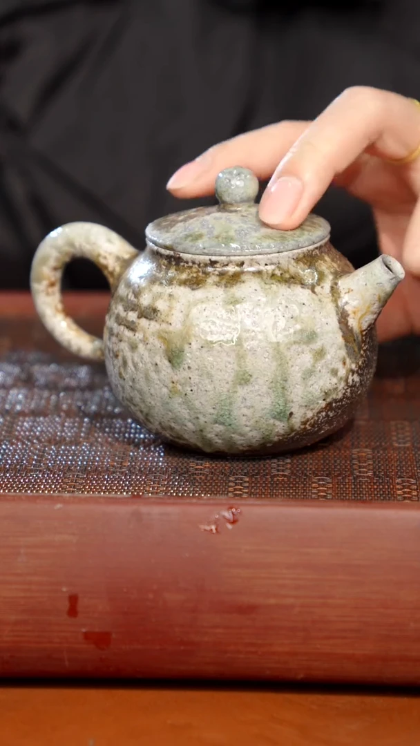陶瓷奢瓷/瑞寅柴烧茶器（壶）0925