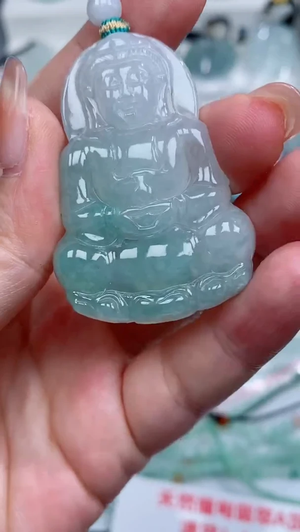 翡翠未镶嵌颈饰吊坠