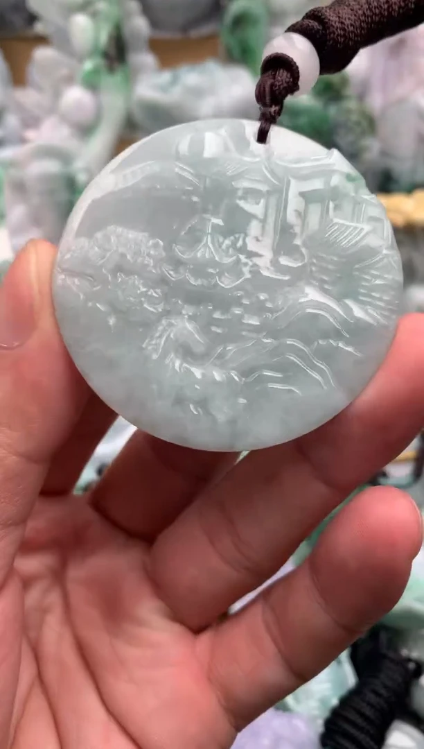 吊坠(不含链)未镶嵌翡翠1