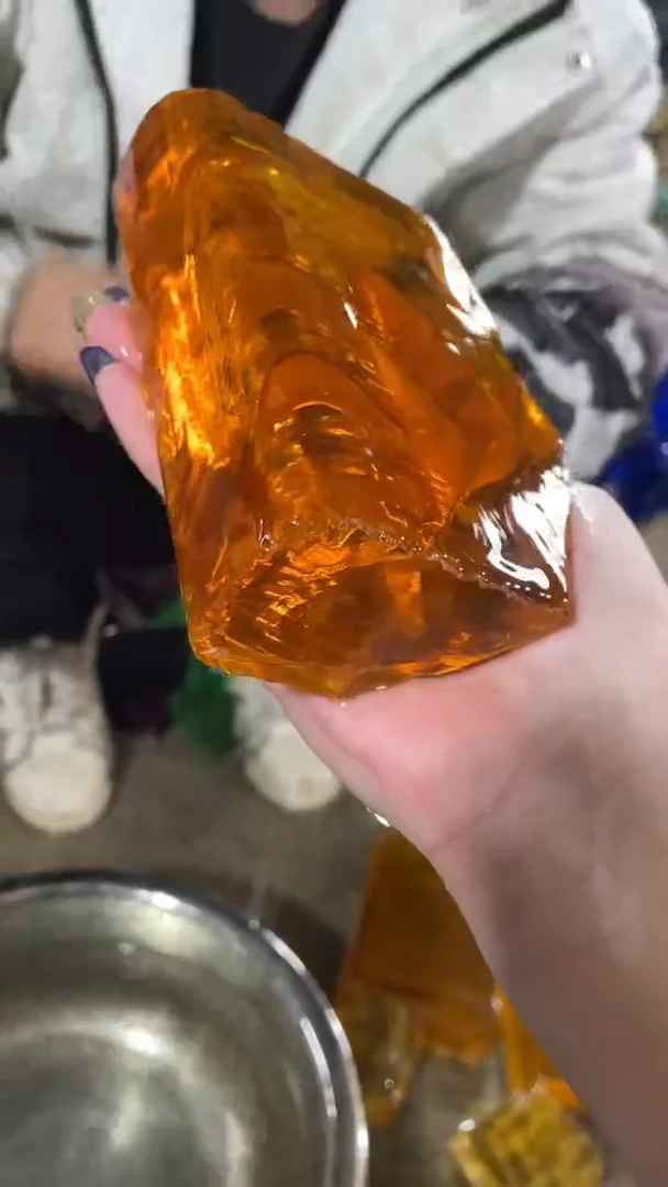 新疆托帕石原石摆件