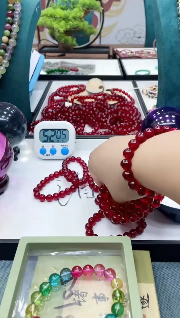 图片款  10mm单圈石榴