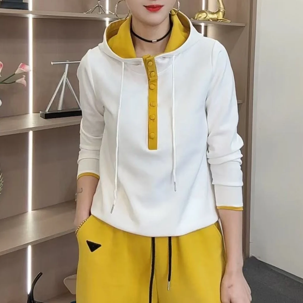 2025新款休闲帽子打底上衣卫衣