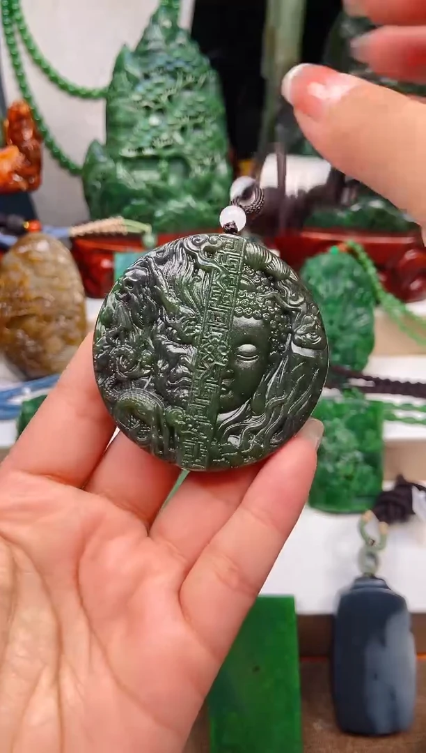 【闪购商品】和田玉挂件未镶嵌1