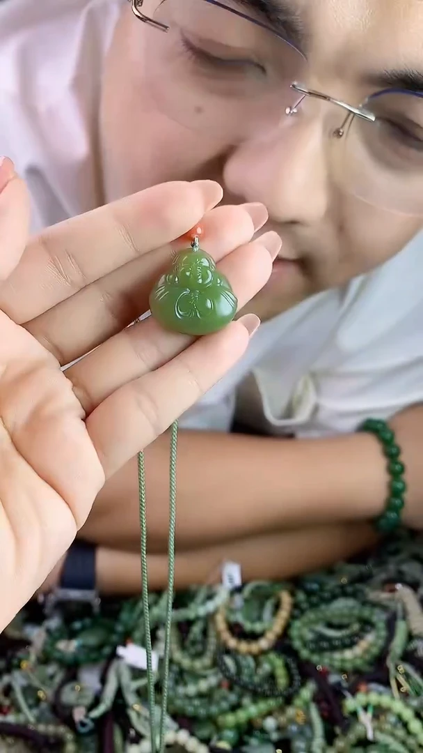 和田玉未镶嵌挂件多样性发货拍一发一