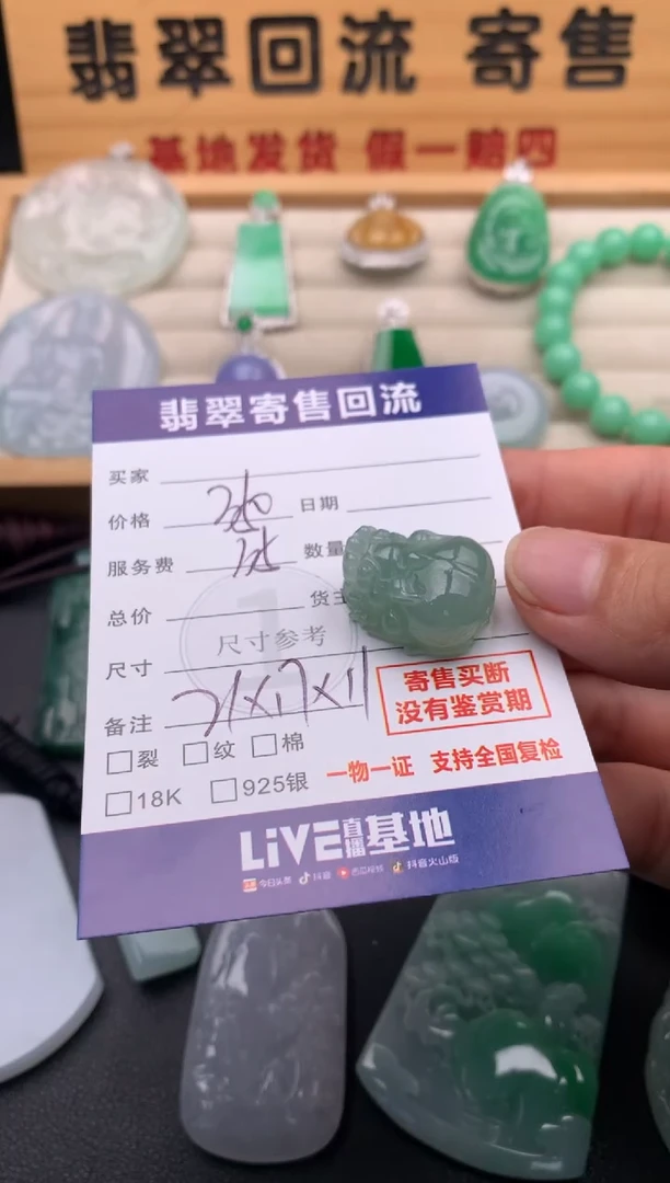 颈饰未镶嵌翡翠10145699