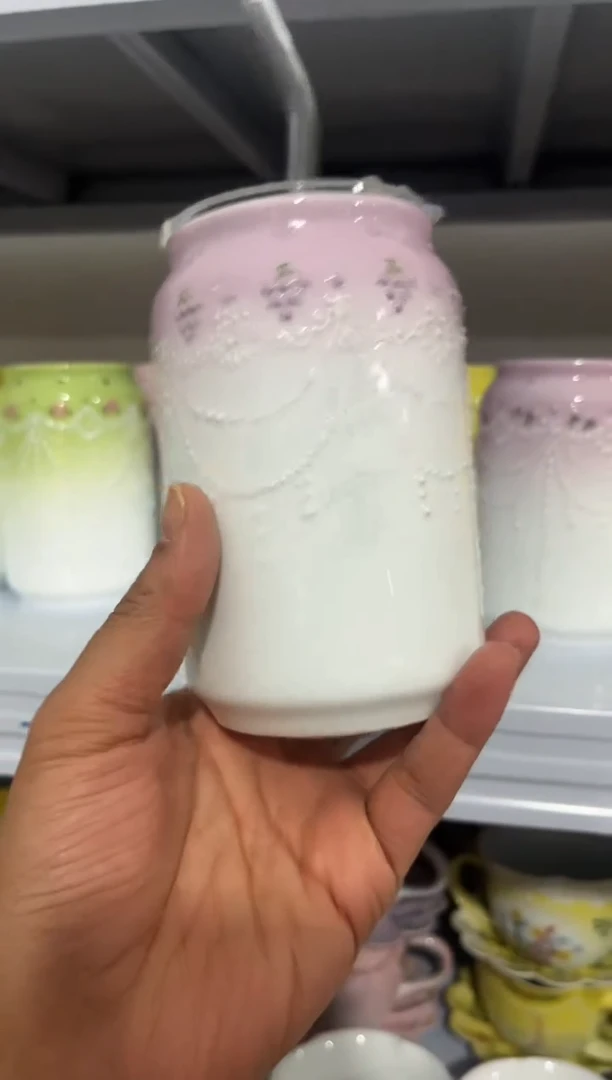 微瑕手绘景德镇餐饮具玲珑