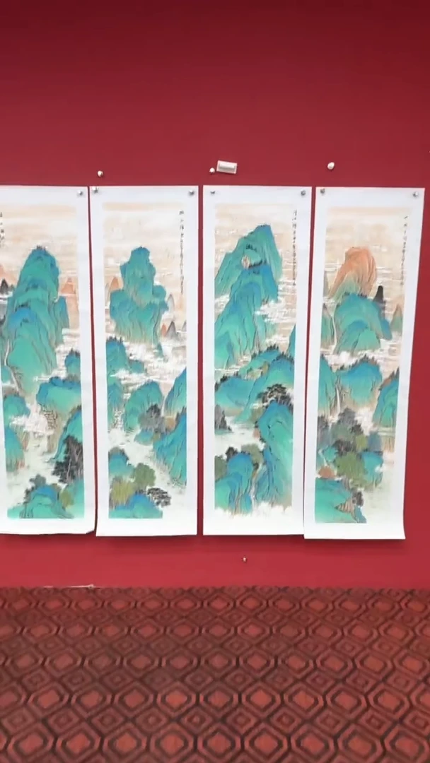 国画国画绘画山水花鸟