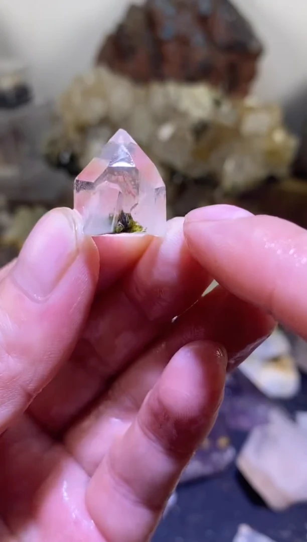 未镶嵌珠宝半成品水晶67号四川超七花园水晶原石